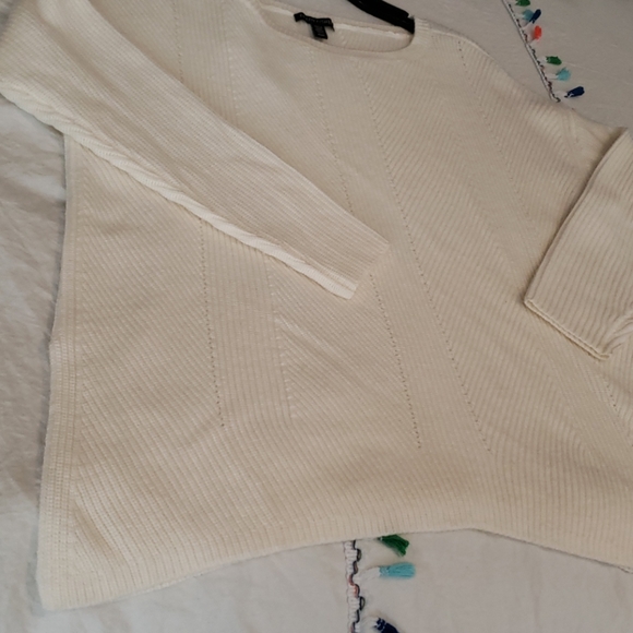 Eileen Fisher Bateau Neck Merino Wool Sweater - Picture 9 of 14